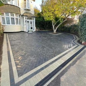 New Block Paving Driveway in Rayleigh, Essex